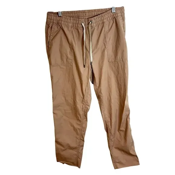 Vuori Ripstop Cargo Pants Womens Size Large Clay Drawstring - Picture 2 of 8